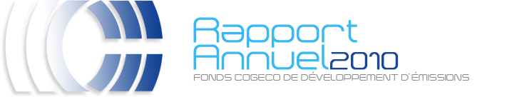 Fonds Cogeco de dveloppement d'mission - Rapport annuel 2010